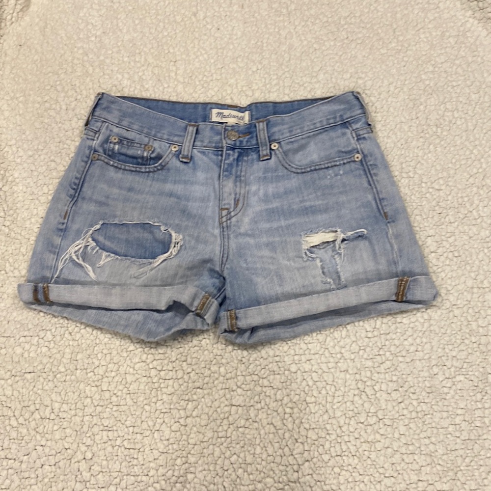 Madewell Boyshorts Rip and Repair Edition